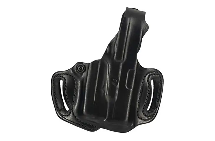 DeSantis Right Hand Black Thumb Break Mini Slide Holster 085BAS9Z0 - S&W CS9, 39-13, 39-14, 69-04, 69-06